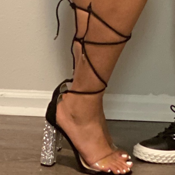 Glam Block Heels - Picture 3 of 3